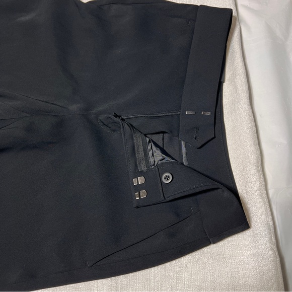 NWT Banana Republic High Rise Wide Leg washable stretch 2P work zip trouser - Picture 4 of 7